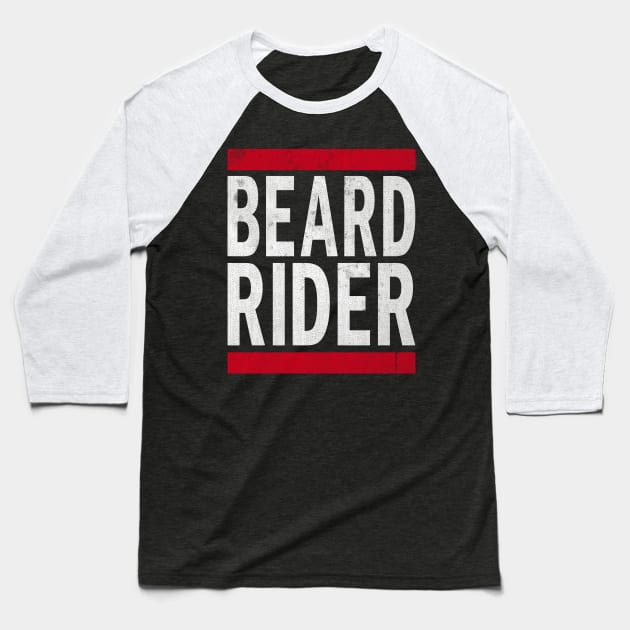 Beard Rider Baseball T-Shirt by POD Anytime